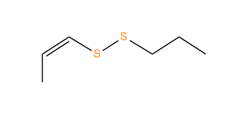 Propyl (Z)-1-propenyl disulfide